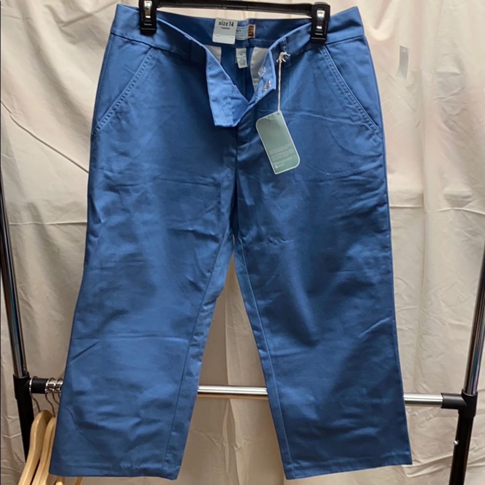 Old navy blue Capri size 14